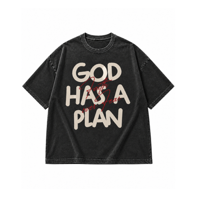 God Has a Plan Heavy Tee