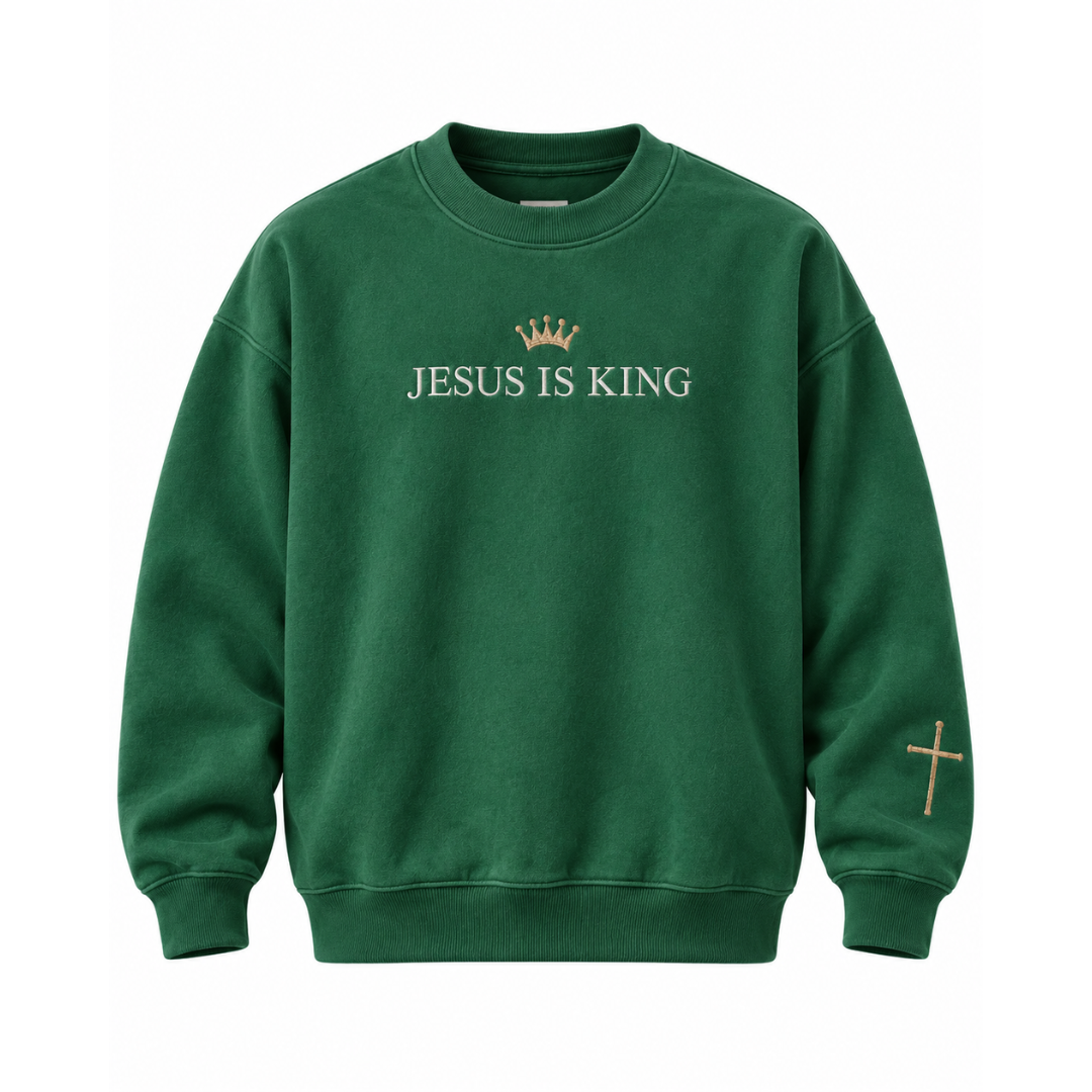 "Jesus Is King" Sweater