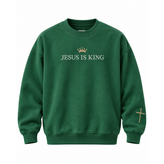"Jesus Is King" Sweater