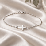 Minimalist Cross Bracelet