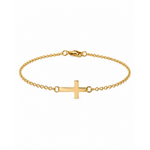 Minimalist Cross Bracelet