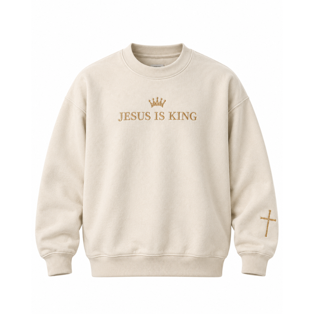 "Jesus Is King" Sweater
