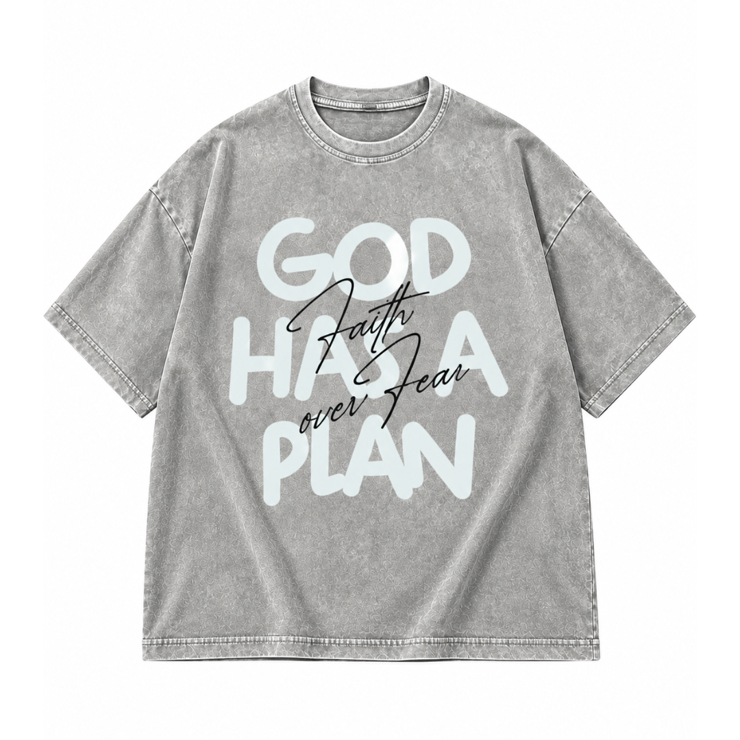 God Has a Plan Heavy Tee
