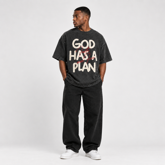 God Has a Plan Heavy Tee