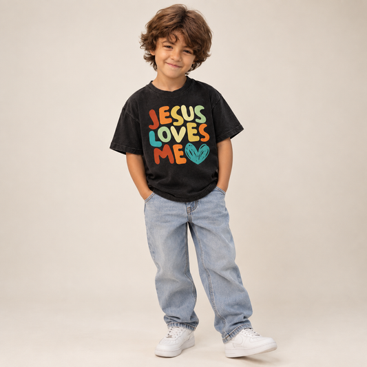 Kids Jesus Loves Me Tee